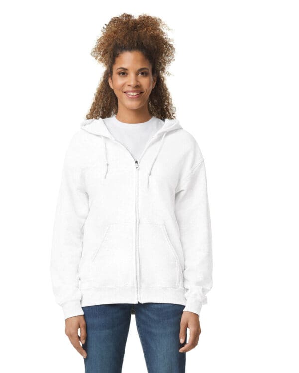 Adult Full Zip Hooded Sweatshirt